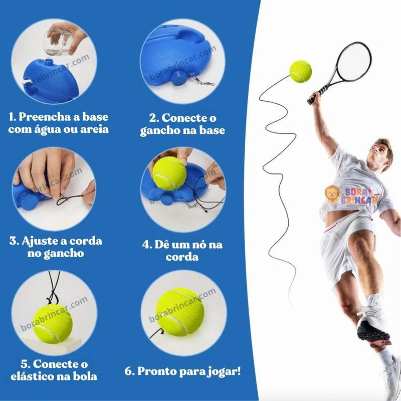 SPINNY™ Seu Treino de Tênis, Onde e Quando Quiser
