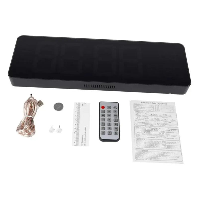 Relógio Digital de Parede para Cozinha/Sala Decorativo Moderno