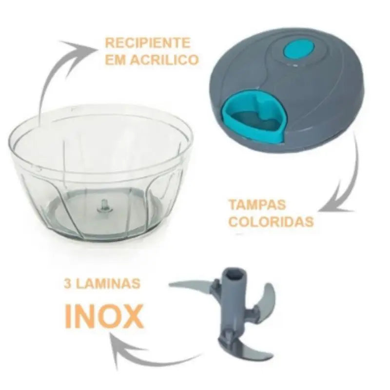 Processador Manual de Alimentos