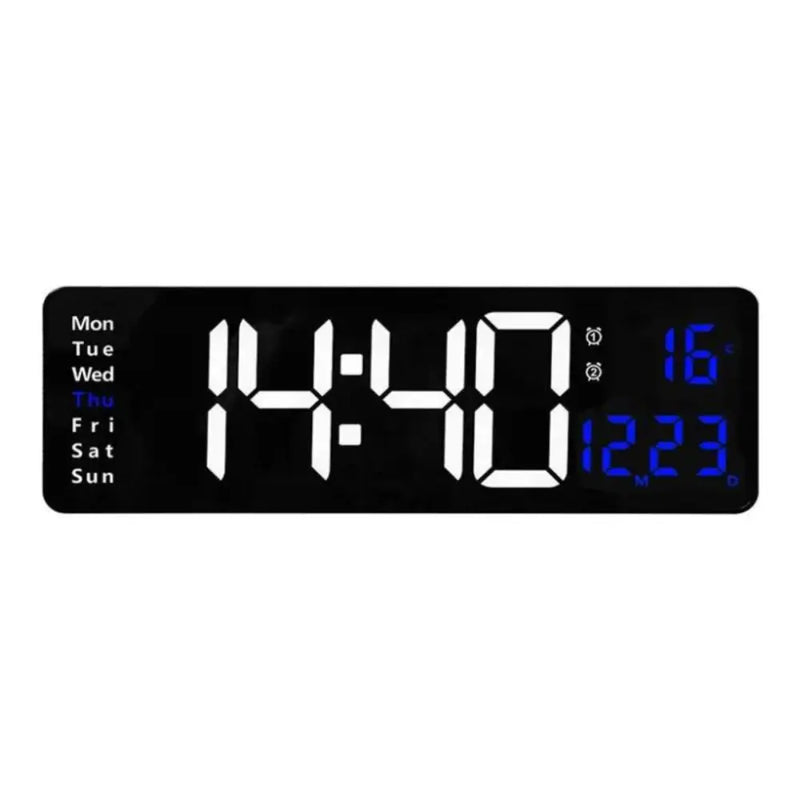 Relógio Digital de Parede para Cozinha/Sala Decorativo Moderno