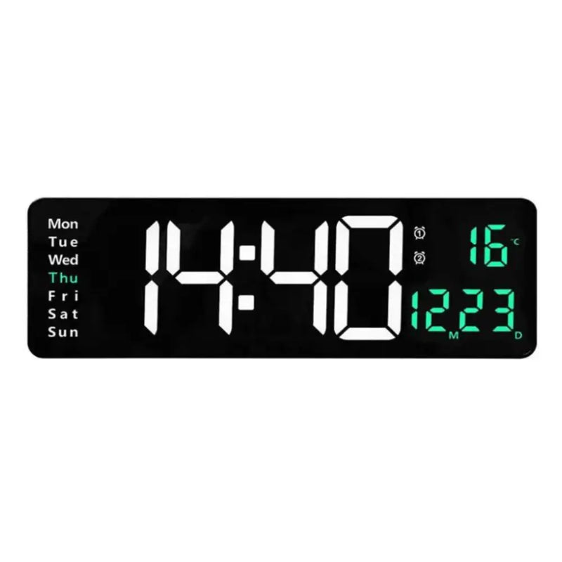 Relógio Digital de Parede para Cozinha/Sala Decorativo Moderno