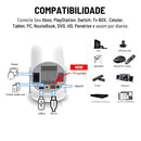 Projetor 4K HD 150 Polegadas Celular, Tv B0x, Xbox, Ps e PC