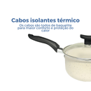 Conjunto de Panelas Antiaderente Premium com Teflon e Tampas de Vidro