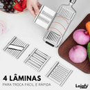 RalaMAX™ - Ralador Multiuso Em Aço Inox