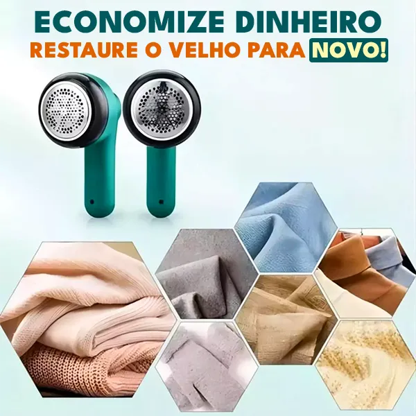 Removedor de Bolinhas Elétrico Sem Fio LintFree