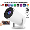 Projetor 4K HD 150 Polegadas Celular, Tv B0x, Xbox, Ps e PC